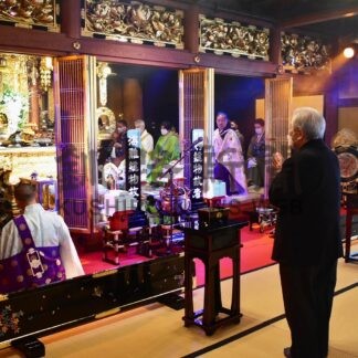 戦争、海難物故者追慕の念新たに　根室市仏教会が法要【根室】(2024-08-12)