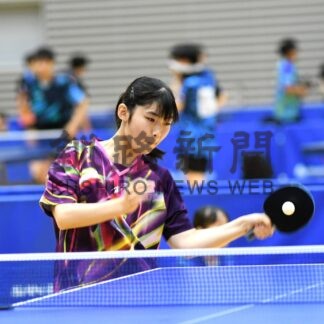 今井、速水が優勝  卓球ジュニア選手権【男子】(2024-08-12)
