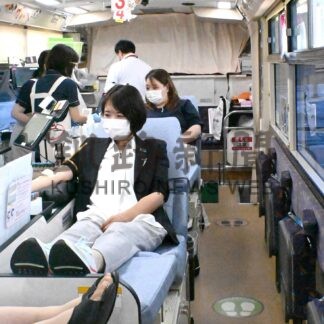 献血に100人協力　生保釧路協会【釧路市】(2024-09-15)