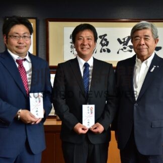 全道ホルスタイン品評会に向け激励【白糠】(2024-09-24)