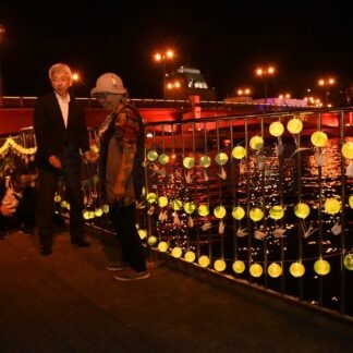 まりもちょうちん９４６個点灯　水辺のめぐみフェス開幕【釧路市】(2024-09-14)