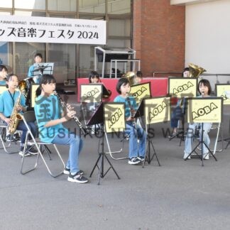 太鼓や吹奏楽、演奏で魅了　キッズ音楽フェスタ【釧路市】(2024-09-19)