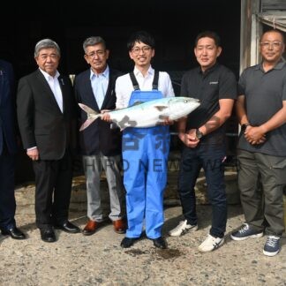 「極寒ぶり」の価値向上　全国初、畜養施設完成【白糠】(2024-09-19)