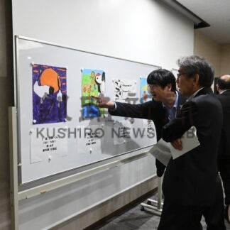 全国こども鶴の絵コンテストで横澤希海ちゃんが最優秀【釧路市】(2024-09-20)
