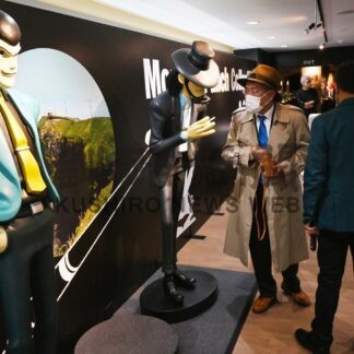 ルパン三世フェスにぎわう　謎解きや衣装展人気【浜中】(2024-09-08)