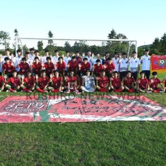 釧北陽５連覇達成　千葉ハットトリック　高校サッカー地区予選【釧路市】(2024-09-03)