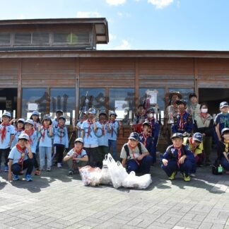 地域の清掃活動やジンギスカンで交流　ボーイスカウト釧路地区【釧路市】(2024-10-06)