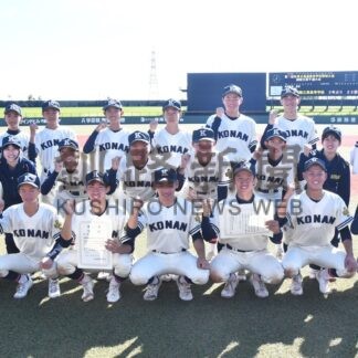 釧江南「挑戦したい」　１６日帯広大谷と対戦　秋季全道高校野球【釧路市】(2024-10-14)