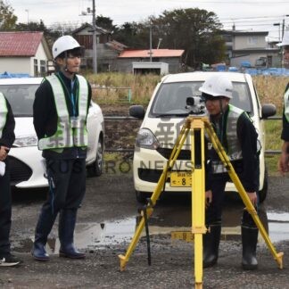 建設業への理解深める　根室高生、真壁建設で職場体験【根室】(2024-10-13)