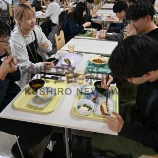 １００円朝食で学生応援　釧公立大で１１日まで【釧路市】(2024-10-08)