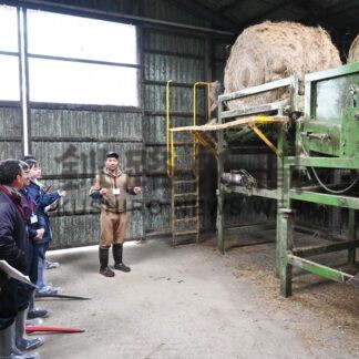 農業機械の効率性見学　生産者ら経営学ぶ【浜中】(2024-11-14)