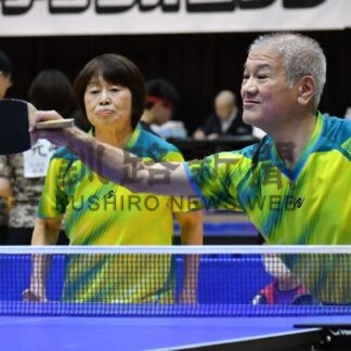 高校生から70代熱戦　卓球タンチョウオープン【釧路市】(2024-11-05)