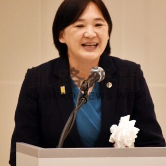 篠田衆院議員当選後初の来根　市文化賞表彰式で祝辞【根室】(2024-11-04)