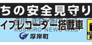 ドラレコで地域見守り　厚岸町と町、犯罪防止へ協定【厚岸】_1(2024-11-22)