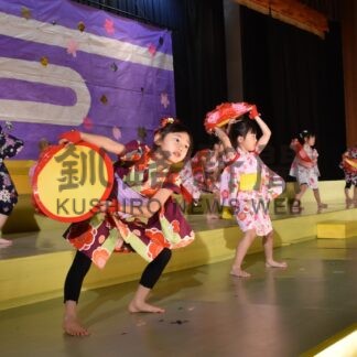 花笠音頭 元気いっぱい　みはらフレンドようちえん発表会【釧路市】(2024-11-26)