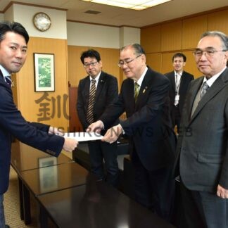 柔軟な融資求める　根室市などが金融機関訪問【根室】(2024-12-07)