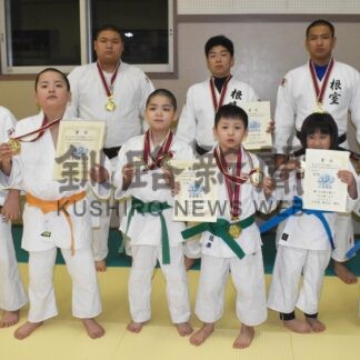 根室柔道スポーツ少年団活躍　太平洋武徳館ク杯 優勝や上位入賞【根室】(2025-01-05)