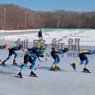 自己ベストに挑戦　町民スケート大会【別海】(2025-01-22)
