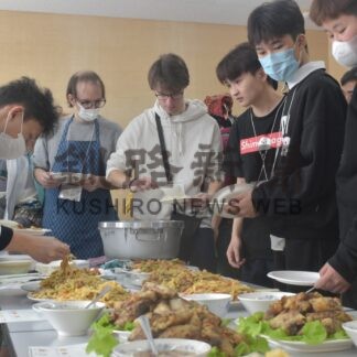 各国の伝統料理で住民と外国人交流　お正月フェス【中標津】(2025-01-28)