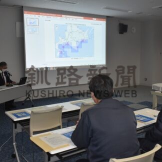 津波避難に活用を　海保が防災情報図作製、根室で説明会【根室】(2025-01-30)