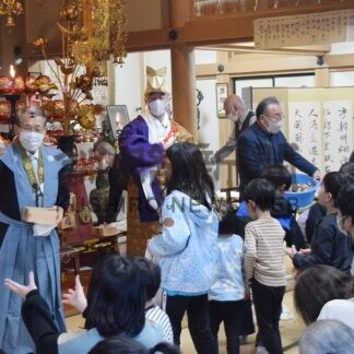 今年一年の幸福願う　大成寺で節分会【釧路市】(2025-02-03)
