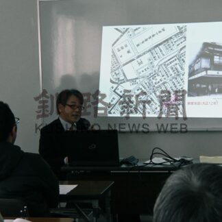 東家の歴史学ぶ　竹老園専務が講演【釧路市】(2025-03-19)
