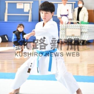 古川（釧路町富原中）黒帯の部Ｖ　空手道・少年団市長杯【釧路市】(2025-04-01)
