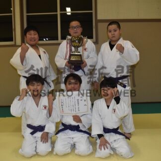 団体小学の部で初V　柔道スポーツ少年団【根室】(2025-04-30)