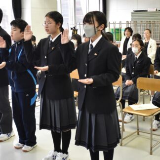 青陵中ボランティアにＳクラブ認証　釧路アミティ【釧路市】(2025-05-01)