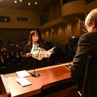 新たな学生生活 67人第一歩　釧路短期大学入学式【釧路市】(2025-04-09)