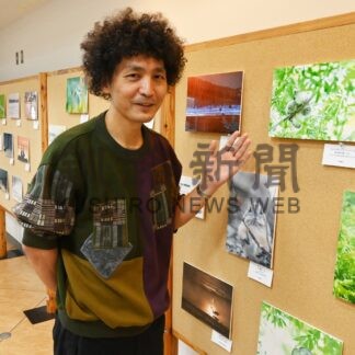 道東の動物 息遣い表現　釧路空港で森山さんが写真展【釧路市】(2025-04-07)