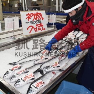 トキシラズ１㌔１万５８４円　店頭に初物並ぶ【根室】(2025-04-04)