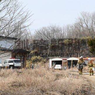 白糠の山中で野火　けが人なし【白糠】(2025-04-07)