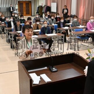 「学びの道にまい進」　白洋大学開講式【白糠】(2025-04-22)