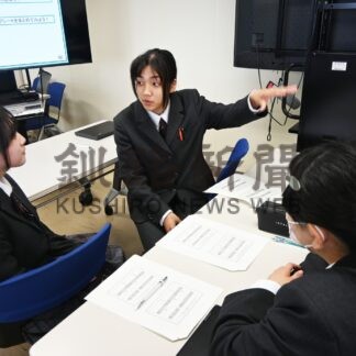 ビジネスプラン考える　商業高で日本政策金融公庫出張授業【釧路市】(2025-05-23)