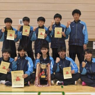 釧江南男子連覇、別海女子21年ぶり優勝　高体連釧根支部・卓球【男子】(2025-05-20)
