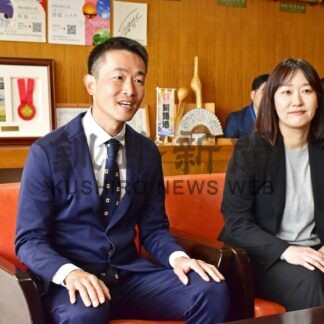 川辺さん、岩元さん着任　地域おこし協力隊、市長に抱負語る【釧路市】(2025-05-30)