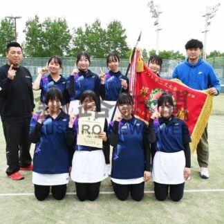 リバティ（男子）、釧鳥取西（女子）Ｖ　中体連釧路地区ソフトテニス【釧路市】_1(2025-06-23)