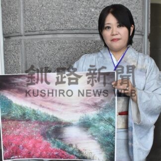 小泉さん 日美展で準大賞　釧路の画家、絵画部門で快挙【釧路市】(2025-06-24)