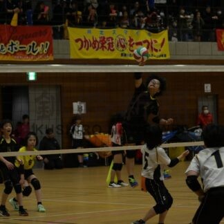 男子・混合の部庶路ビクトリーＶ　道東小学バレー【白糠】(2025-06-25)