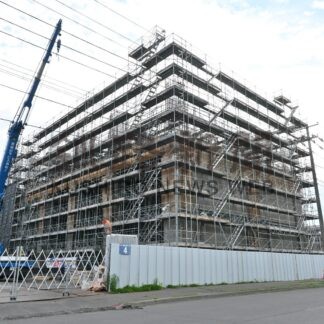 防災交流センター工事着々　１０月完成、町民らの集会機能も【厚岸】(2025-06-17)