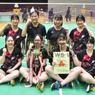 男子武修館が連覇、女子根室はＶ３　高体連釧根支部予選バドミントン【釧路市】_1(2025-06-02)