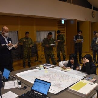 災害時の初動対応迅速に　根室地方本部指揮室設置・運営訓練【根室】(2025-06-11)
