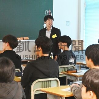 日本公庫が釧路高専で出張授業　ビジネスの基礎学ぶ【釧路市】(2025-06-24)