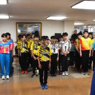 小学バレー北北海道大会へ４チーム健闘誓う【釧路市】(2025-06-27)