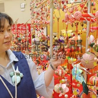 つるし飾り色鮮やか　根室のサークル活動１０周年で作品展【根室】(2025-06-27)