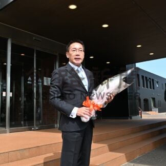 山口標津町長が初登庁【標津】(2025-06-25)