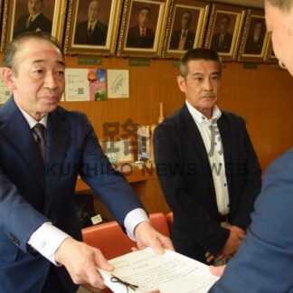 北大通・共栄新橋大通直線連結を　市民の会が鶴間市長に署名提出【釧路市】(2025-06-20)