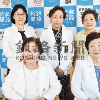 新会長の浪岡さん、来社し抱負語る　ソロプチミスト釧路【釧路市】(2025-07-10)