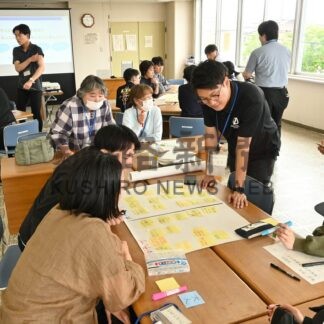 まちづくりへ住民と意見交換　公立大生【釧路町】(2025-07-13)